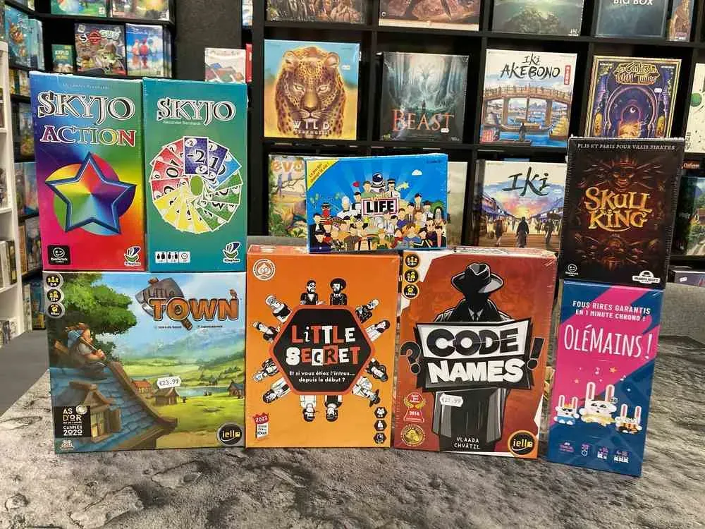 Boutique jeux de société